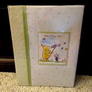 Classic pooh first year memory book